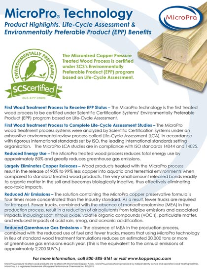 MicroPro® EPP Fact Sheet